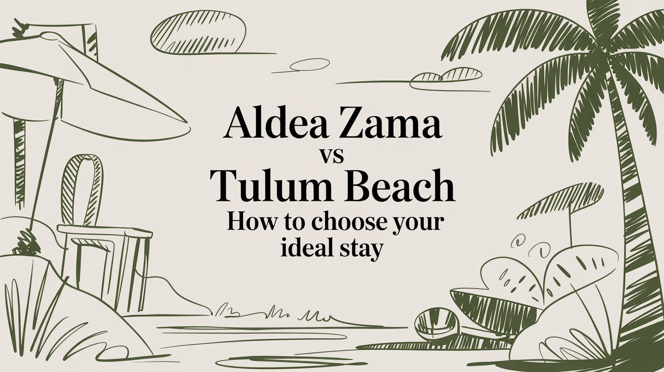 Aldea Zama vs Tulum Beach How to Choose Your Ideal Stay