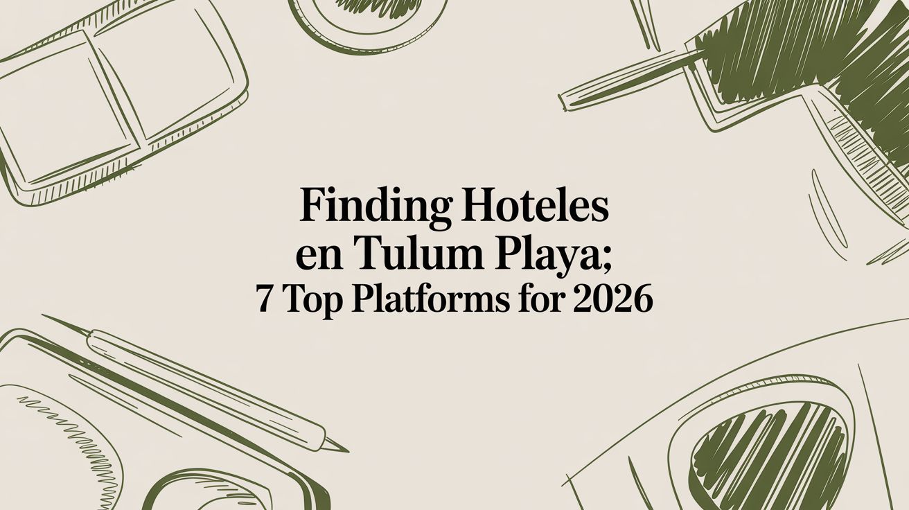 Finding Hoteles En Tulum Playa: 7 Top Platforms for 2026