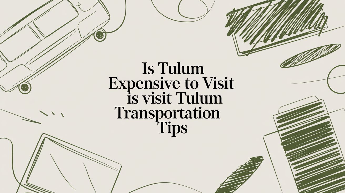 Is Tulum Expensive to Visit is tulum expensive to visit tulum transportation tips