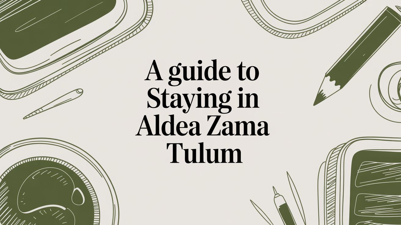A Guide to Staying in Aldea Zama Tulum