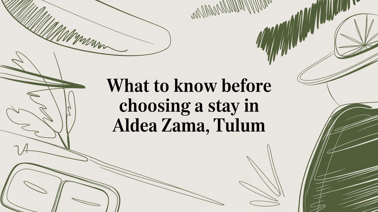 What to Know Before Choosing a Stay in Aldea Zama, Tulum