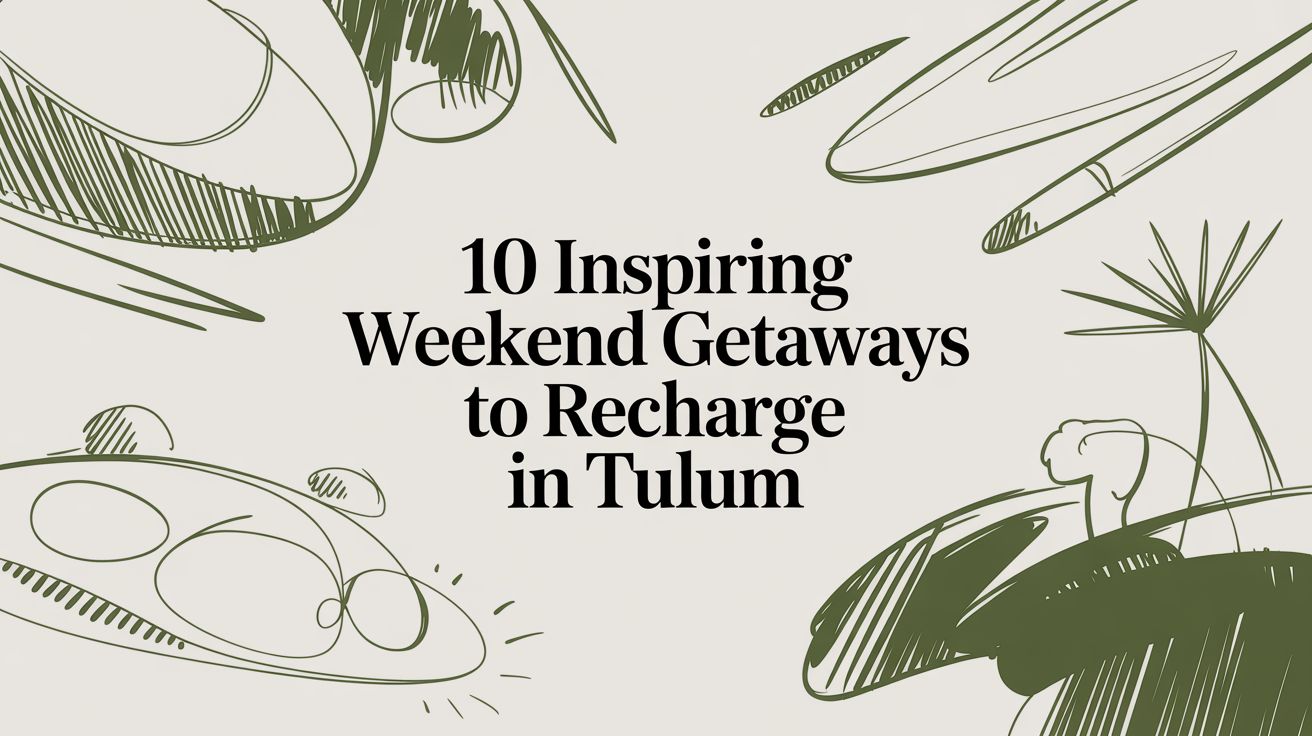 10 Inspiring Weekend Getaways to Recharge in Tulum