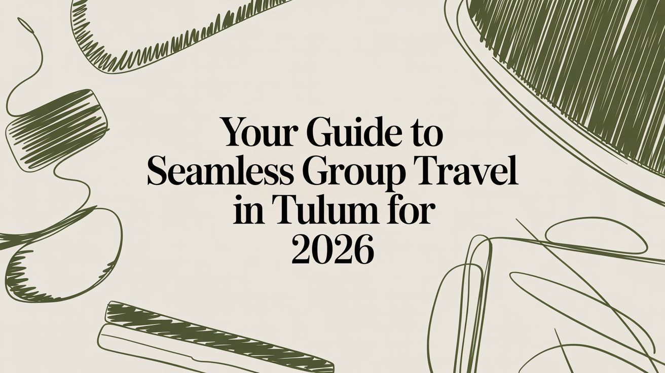 A Practical Guide to Group Travel in Tulum