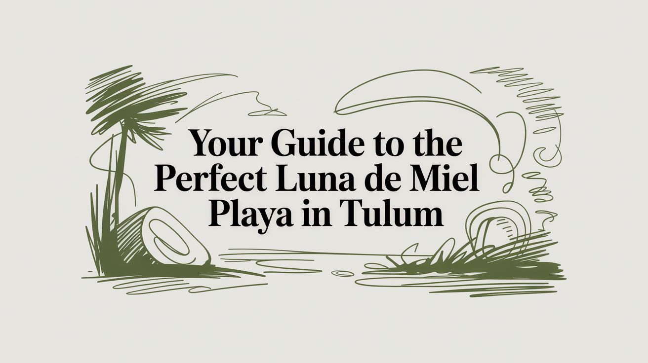 Your Guide to the Perfect Luna De Miel Playa in Tulum