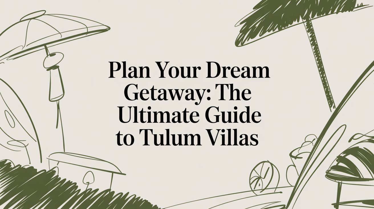 How to Plan a Trip with Tulum Villas: A Group Travel Guide