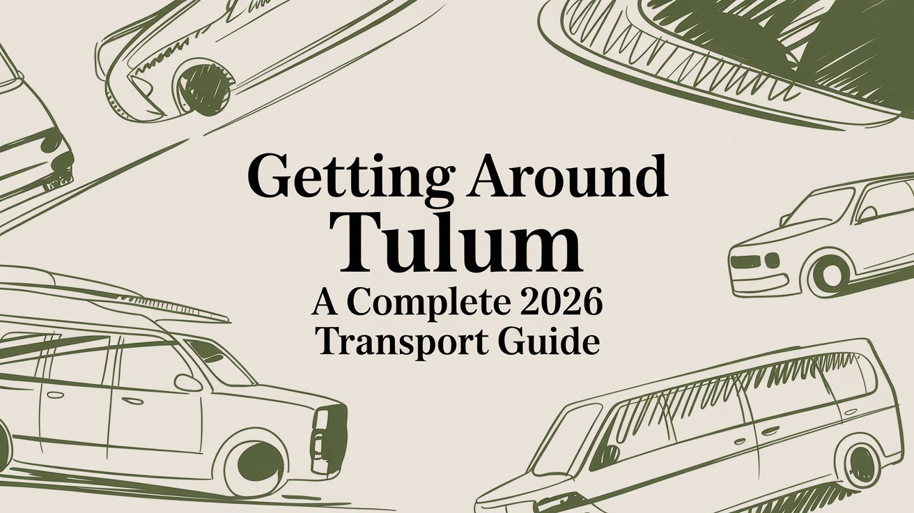 Getting Around Tulum: A Complete 2026 Transport Guide