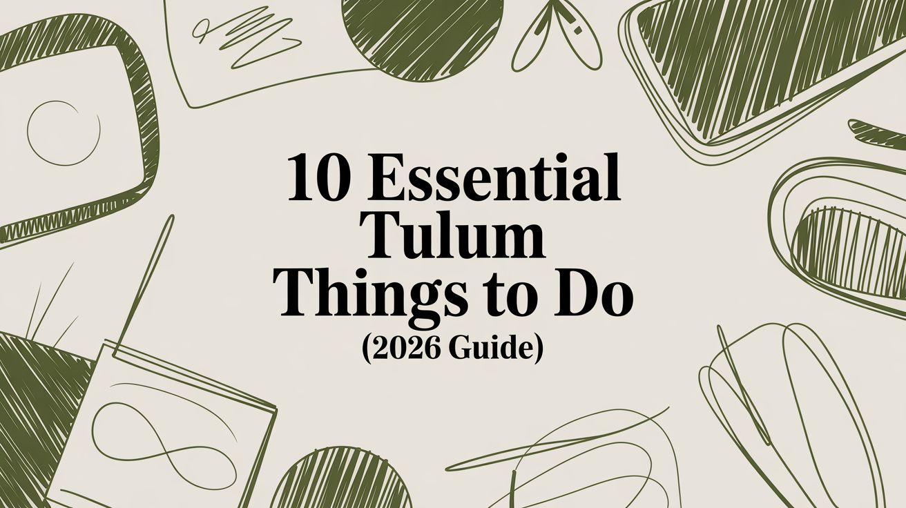 10 Essential Tulum Things To Do (2026 Guide)