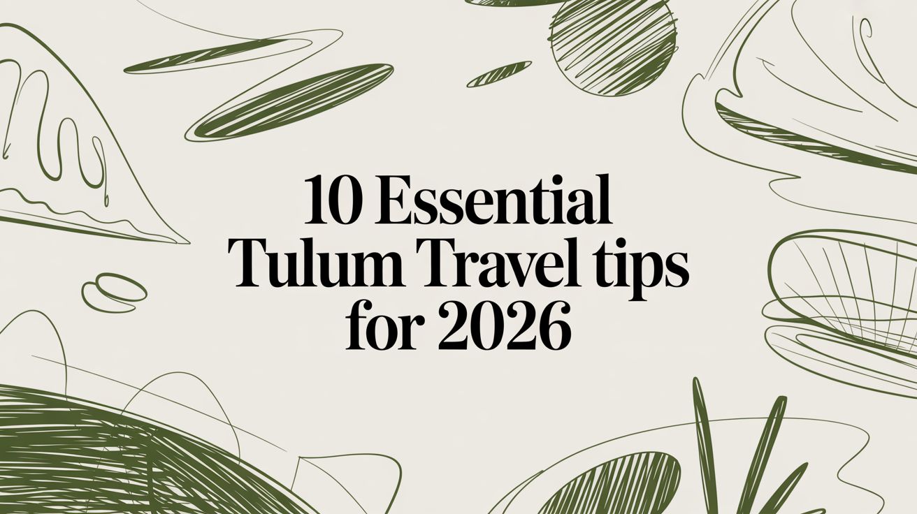10 Essential Tulum Travel Tips for 2026