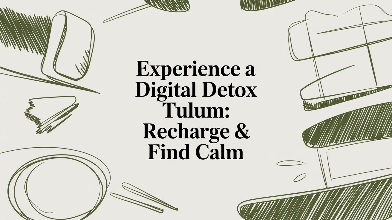 Experience a Digital Detox Tulum: Recharge & Find Calm