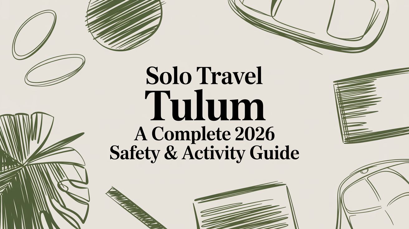 Solo Travel Tulum: A Complete 2026 Safety & Activity Guide