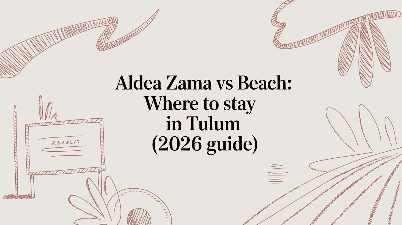 Aldea Zama vs Beach: Where to Stay in Tulum (2026 Guide)