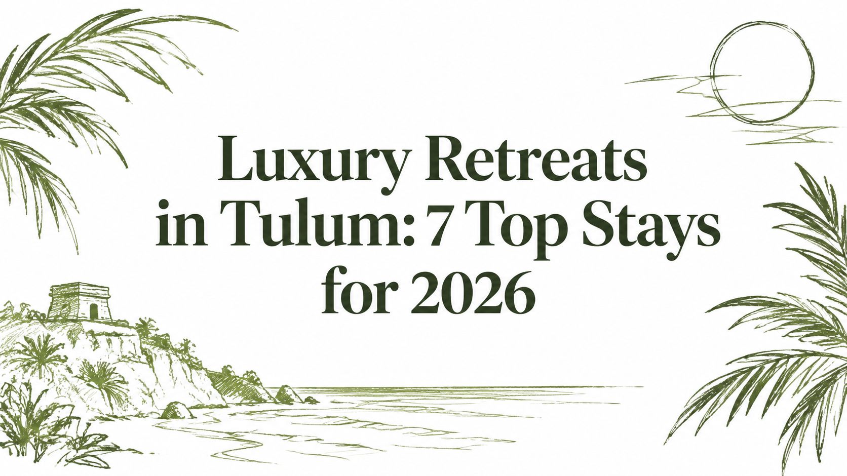 Luxury Retreats in Tulum: 7 Top Stays for 2026