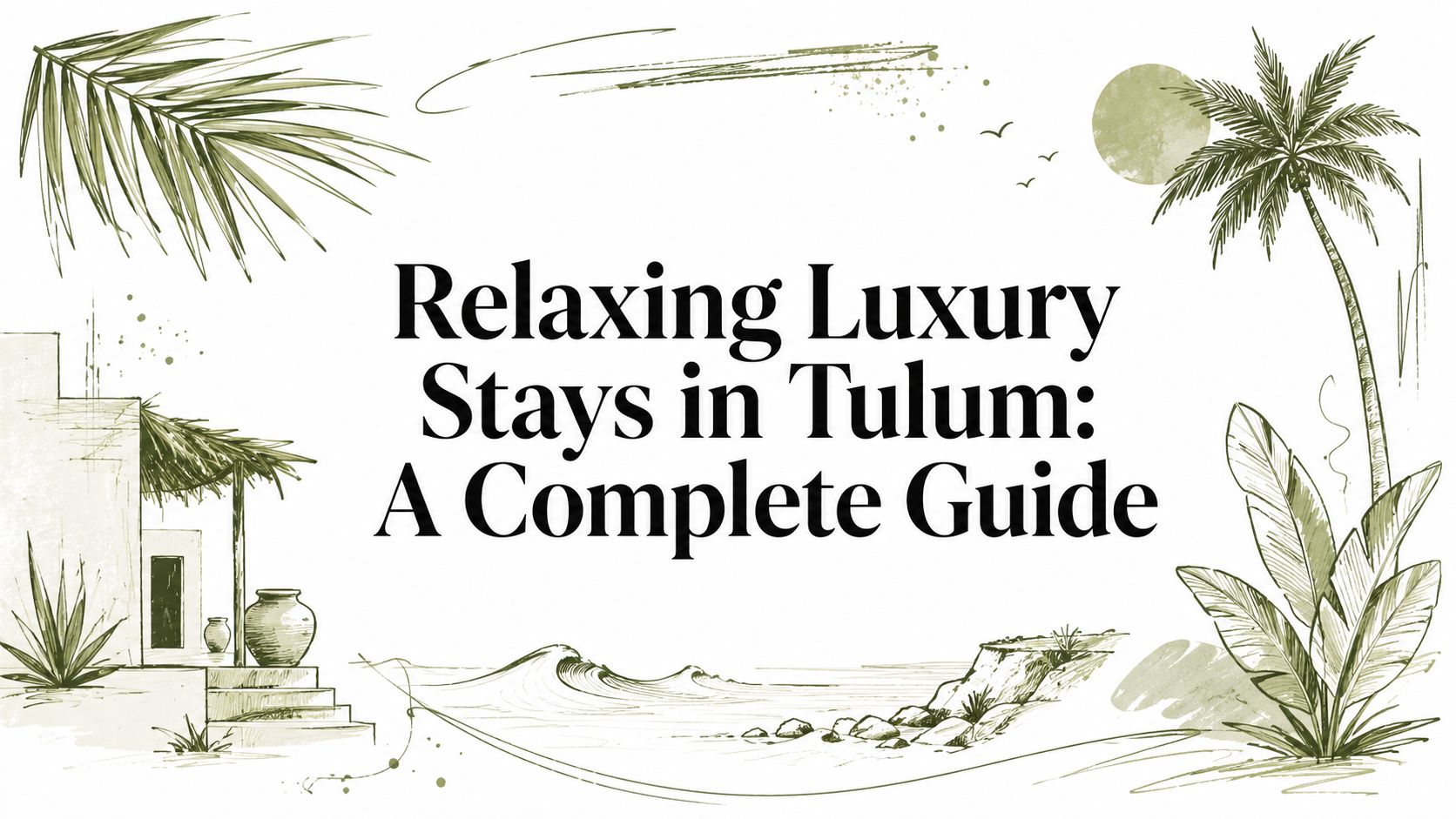 Relaxing Luxury Stays in Tulum: A Complete Guide