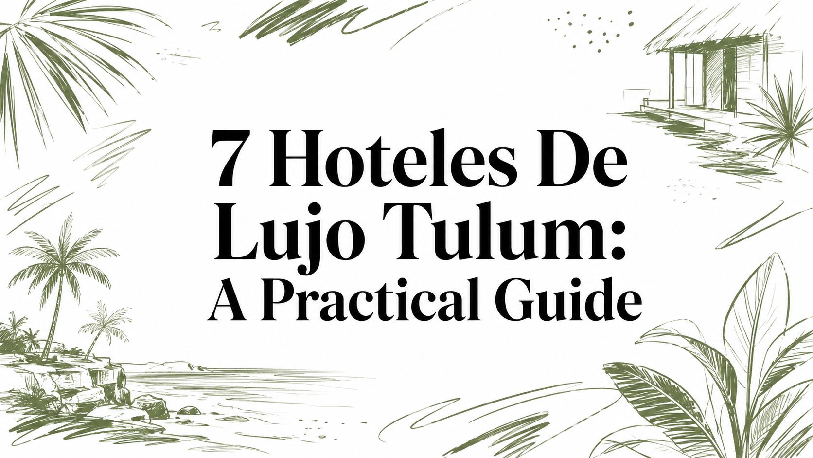 7 Hoteles De Lujo Tulum: A Practical Guide