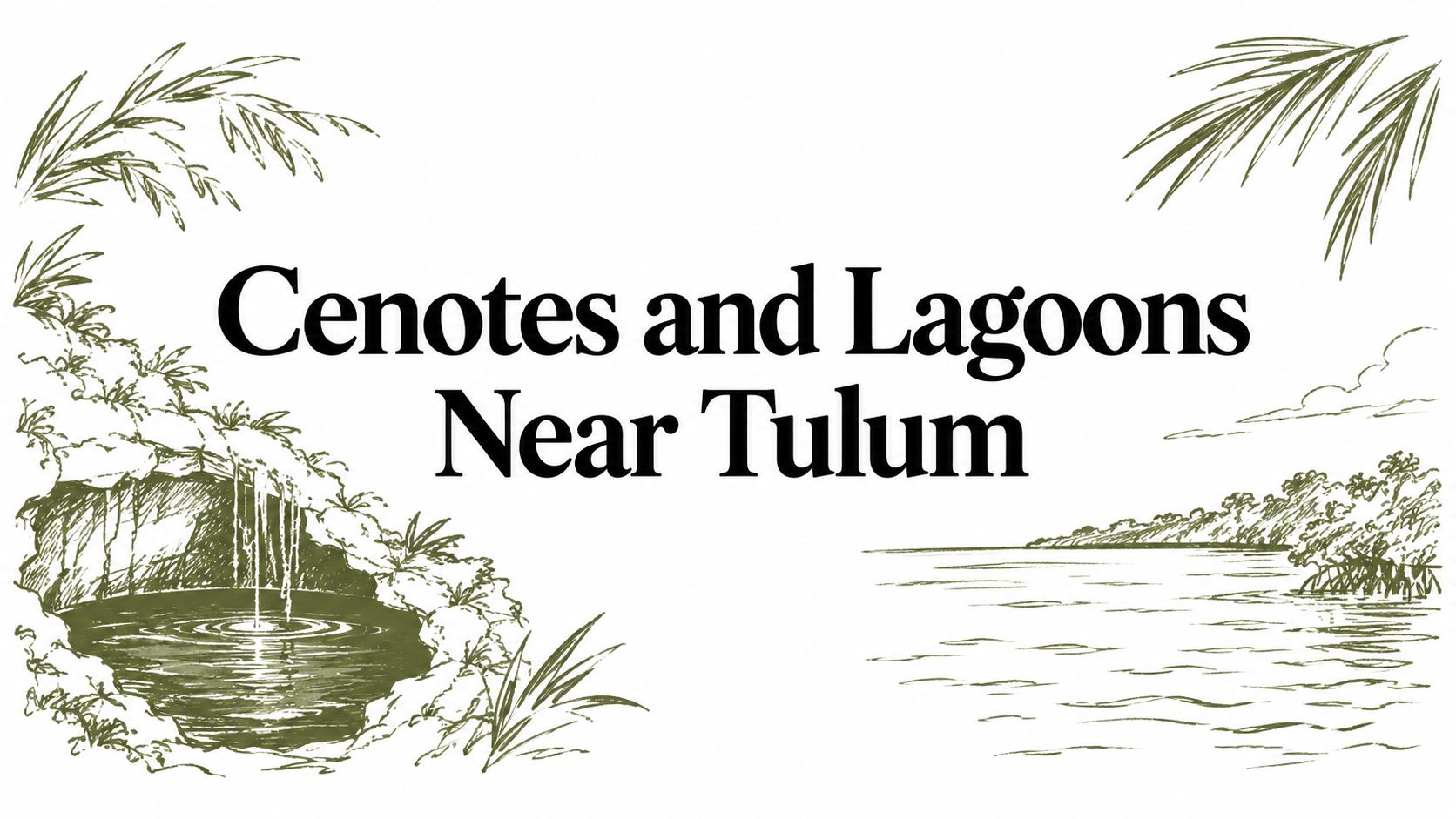 Cenotes and Lagoons Near Tulum
