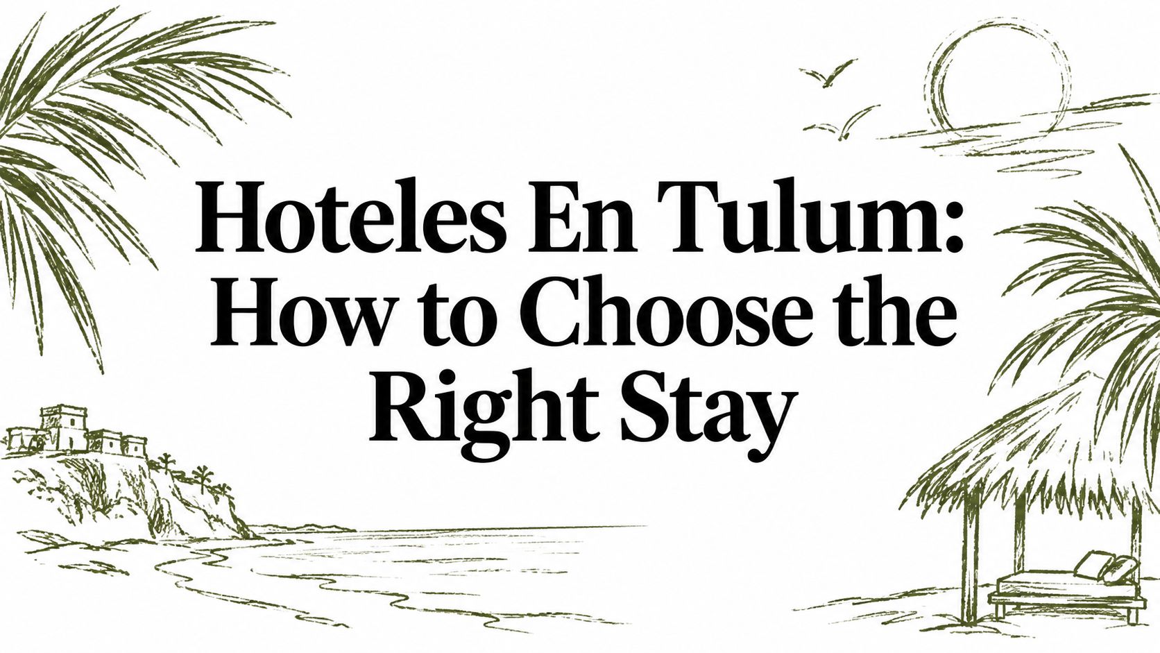 Hoteles En Tulum: How to Choose the Right Stay